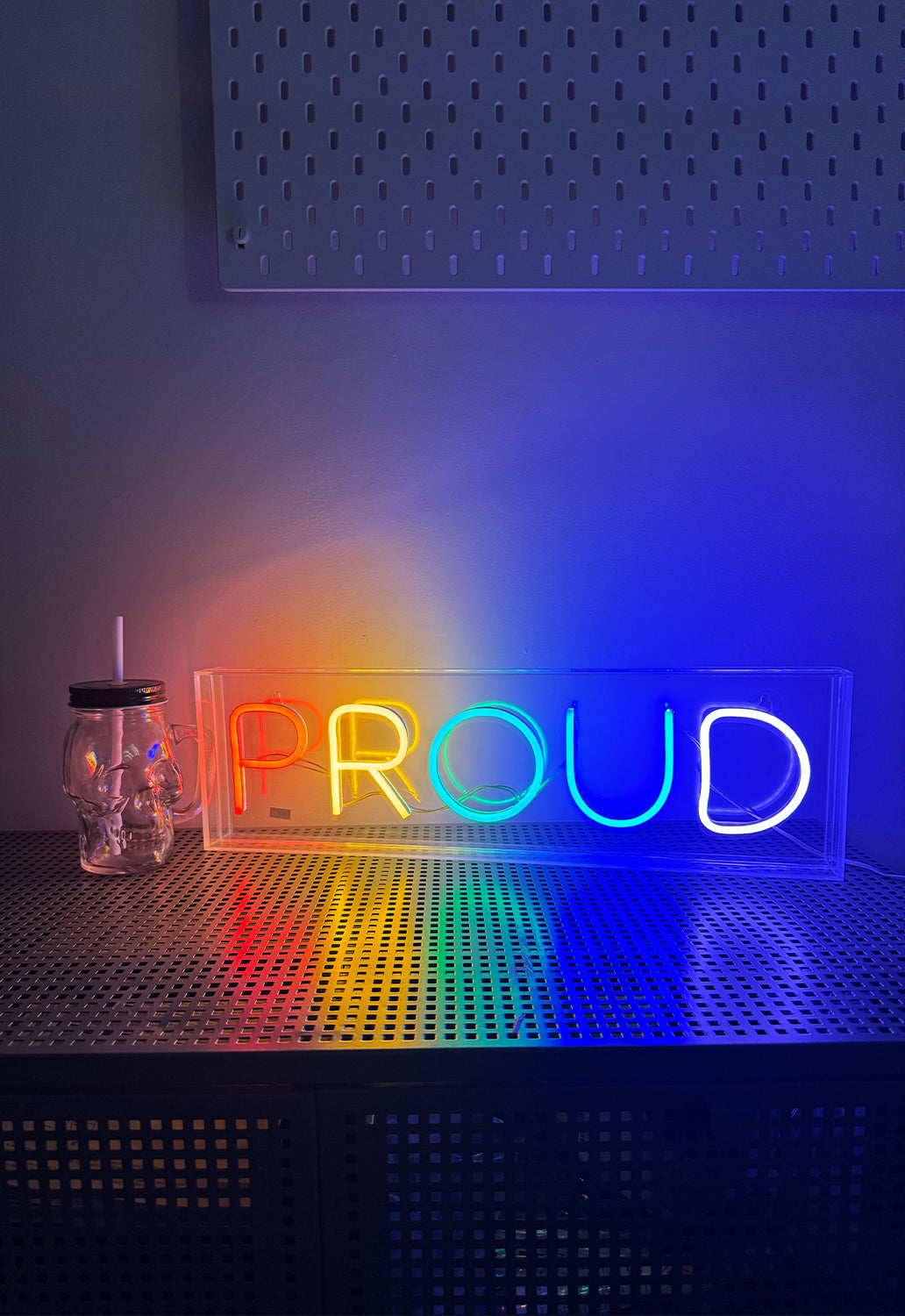 Proud Neon Box Light