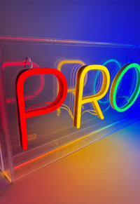 Proud Neon Box Light