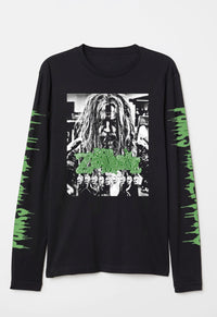 Large Photo Long Sleeved Top