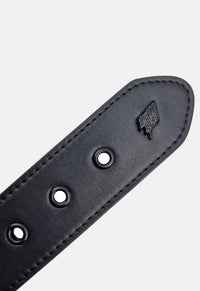 Triple S Studded Leather Belt