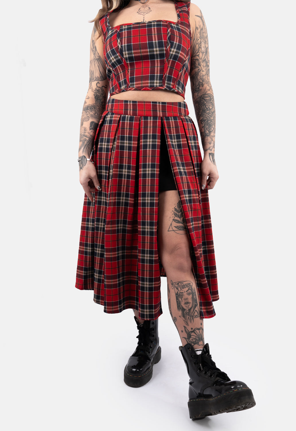 Rayne Front Split Midaxi Skirt – DMG SCY