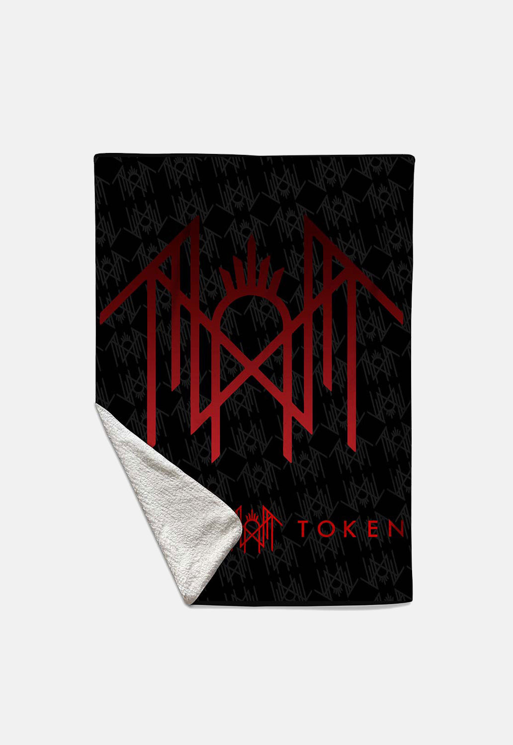 Red Logo Fleece Blanket