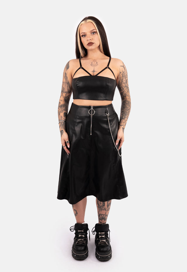 Sable Midaxi Skirt