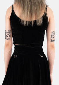 Salem Cross Strap Crop Top