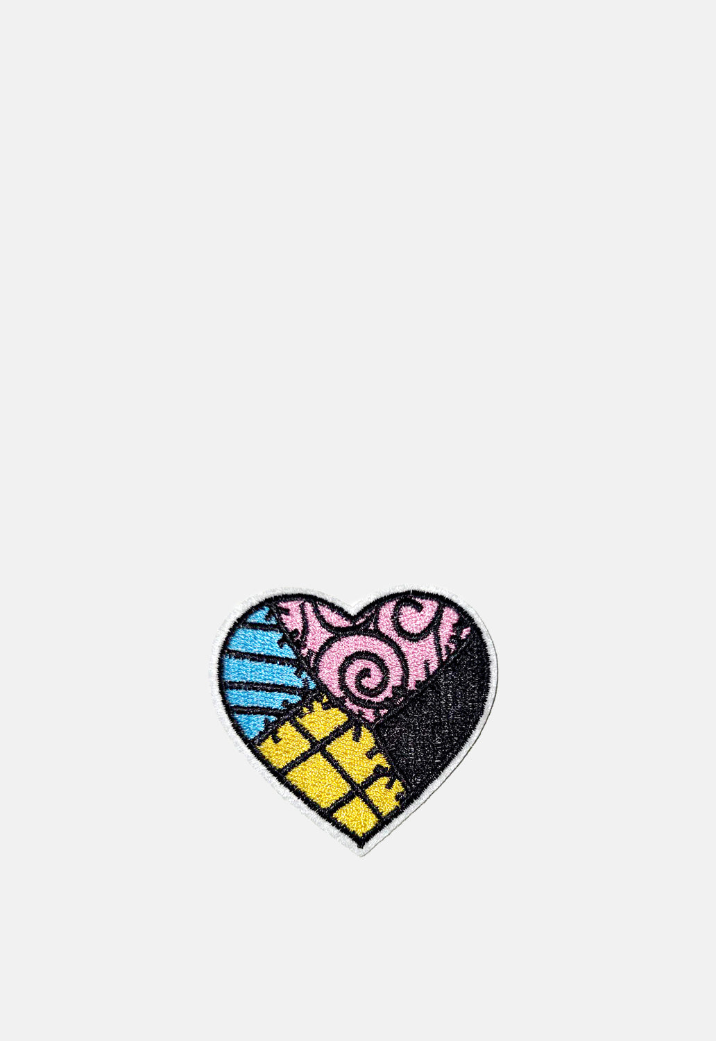 Sally Patchwork Heart Patch