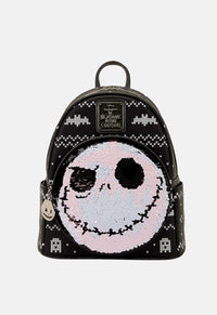 The Nightmare Before Christmas Sequin Jack Mini Backpack