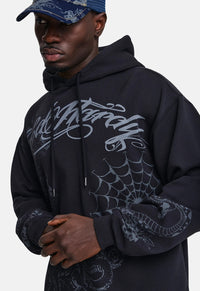 Shadow Graphic Relax Hoodie