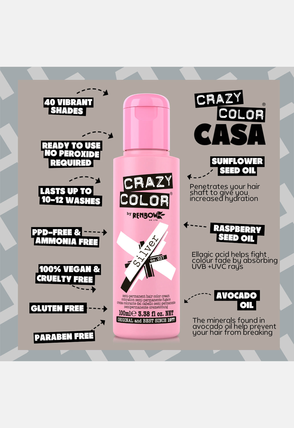 Silver Hair Dye