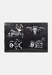 Skeleton Cookie Ornaments 4 Pack