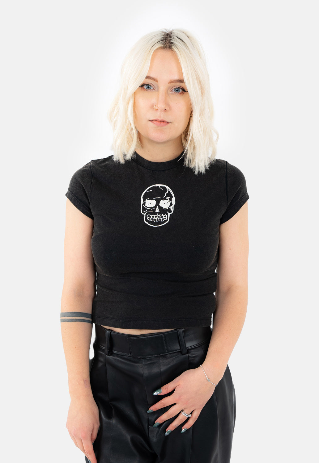 Skull Baby Tee