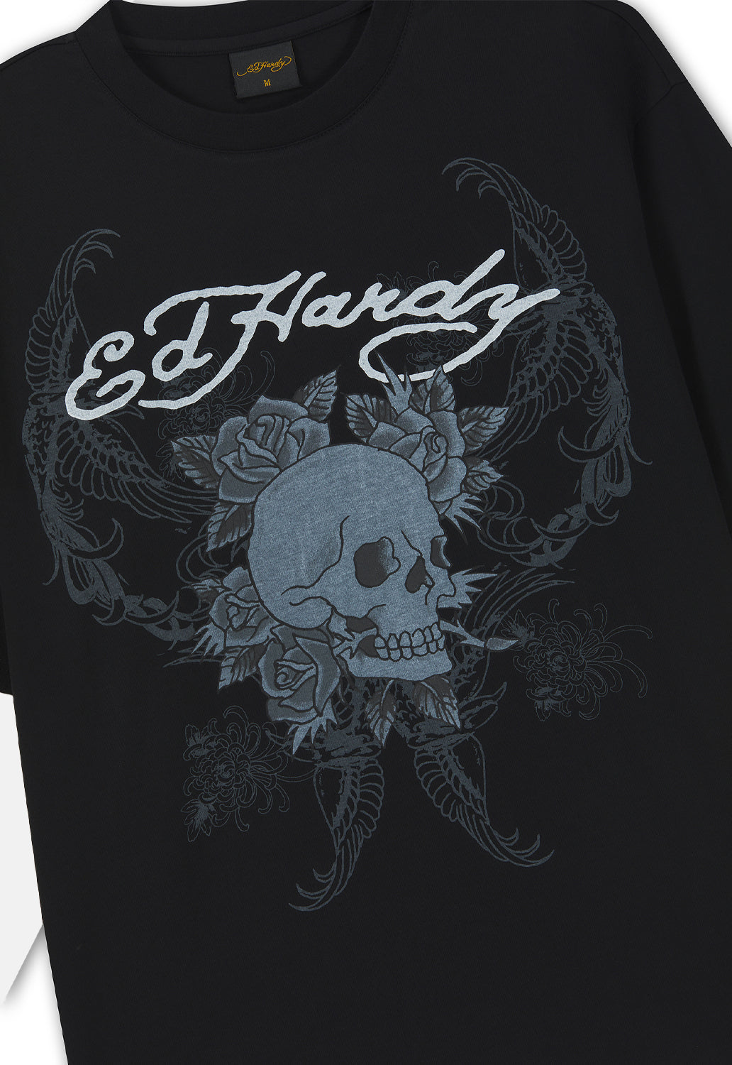 Skull Double Layer Relaxed T-Shirt