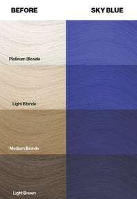 Sky Blue Hair Dye