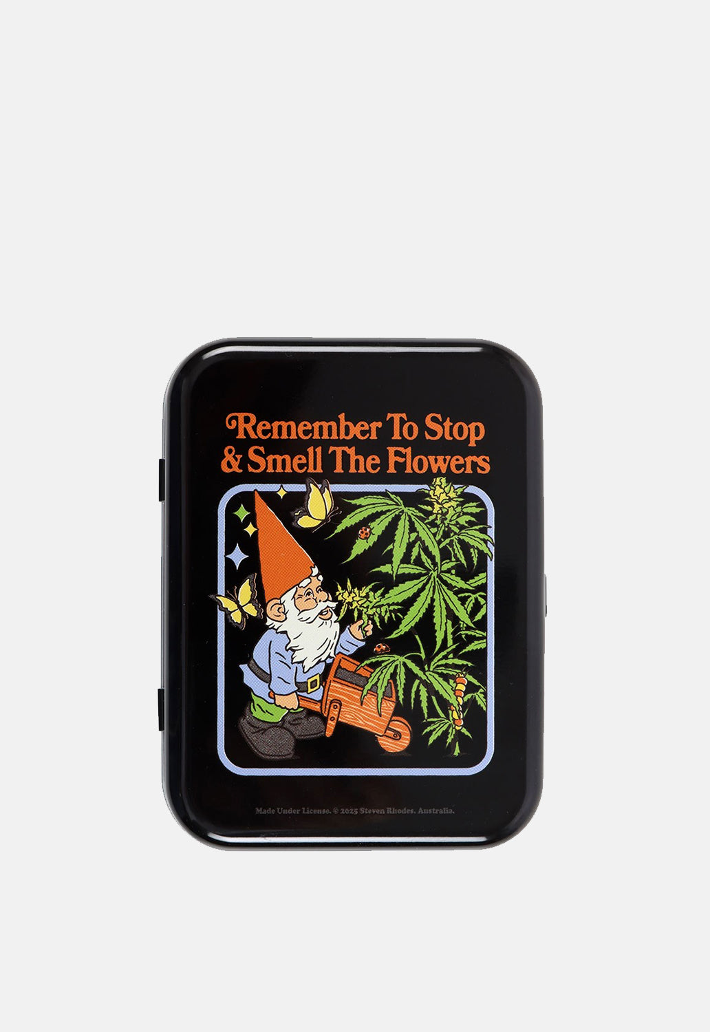 Smell The Flowers Stash Tin