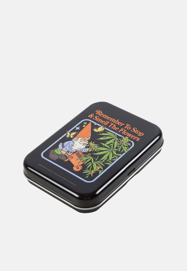 Smell The Flowers Stash Tin