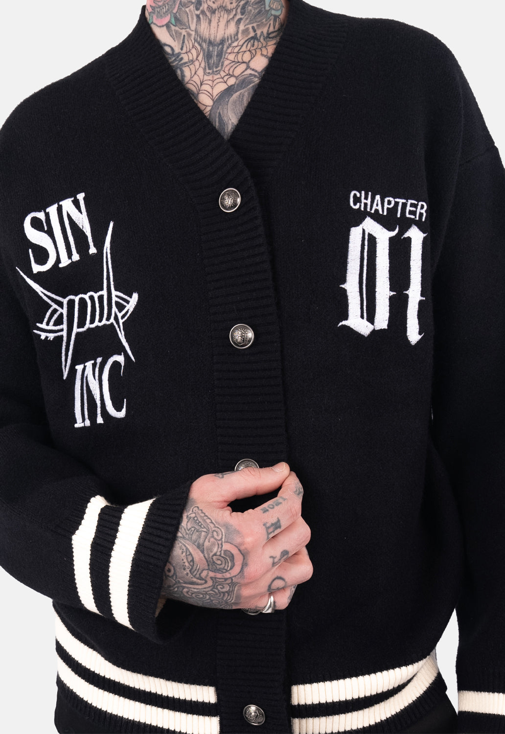 Soren Jacquard Cardigan