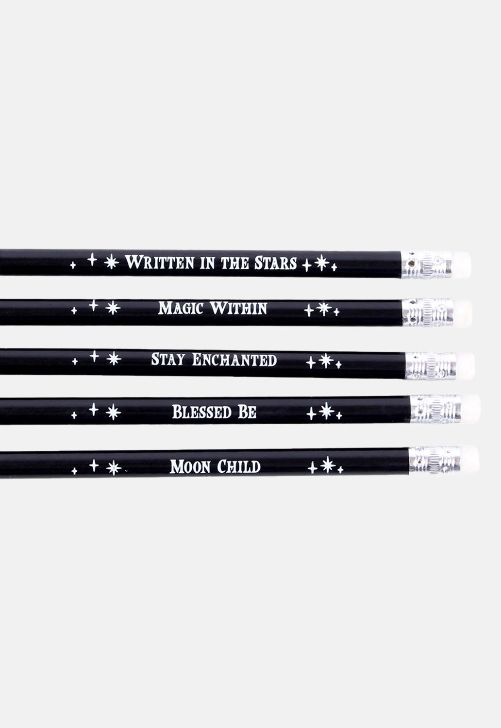 Pack Of 5 Spellbound Secrets Pencils