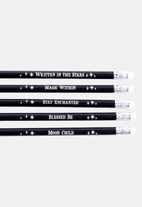 Pack Of 5 Spellbound Secrets Pencils