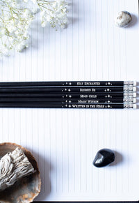 Pack Of 5 Spellbound Secrets Pencils