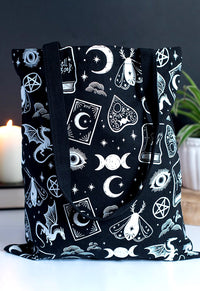 Spellbound Secrets Print Tote Bag