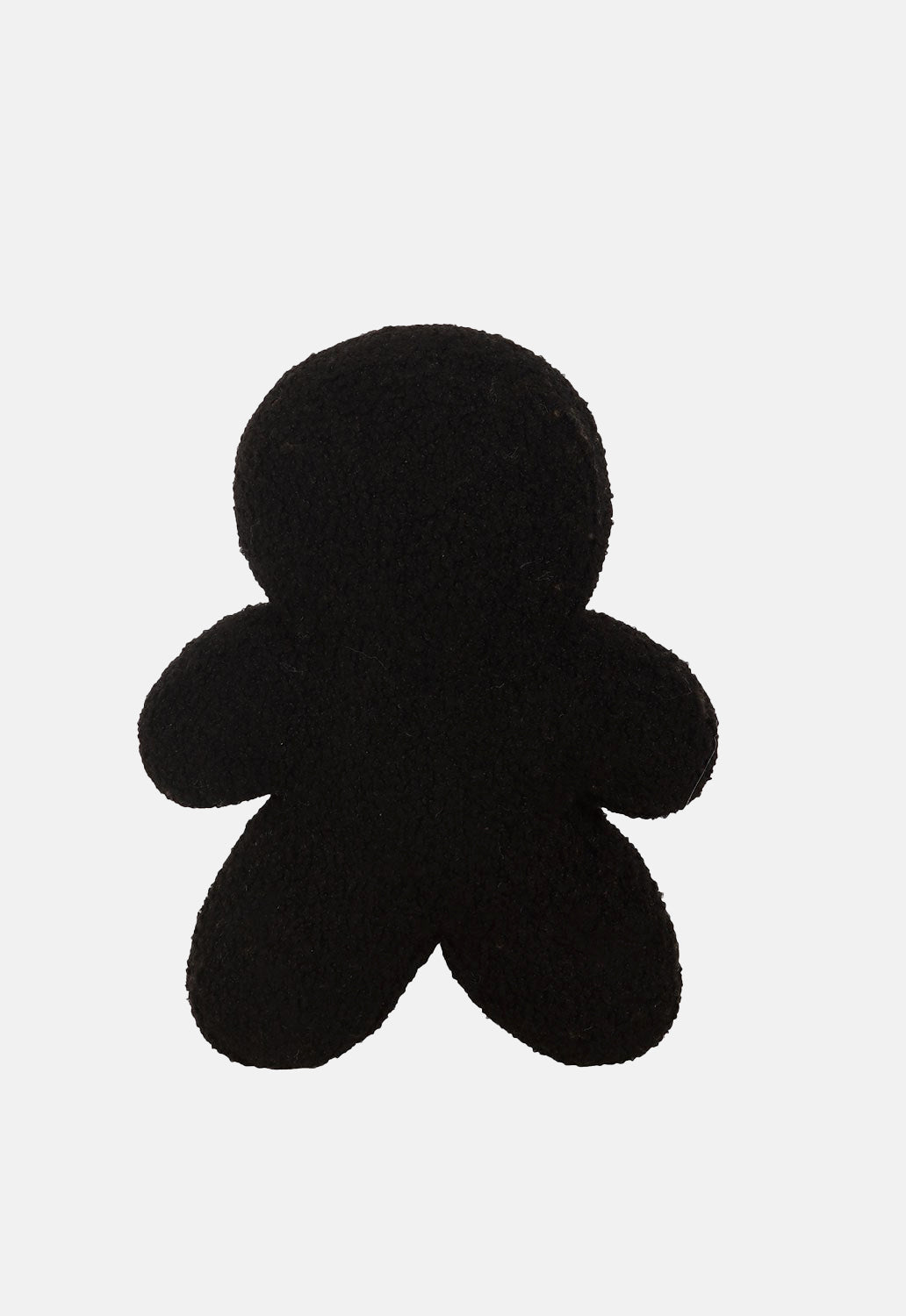 Spooky Gingerbread Man Boucle Cushion