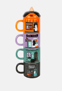Spooky Street Stacking Mug Set
