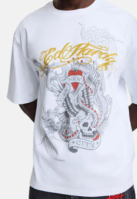 Storming New York Graphic Relaxed T-Shirt