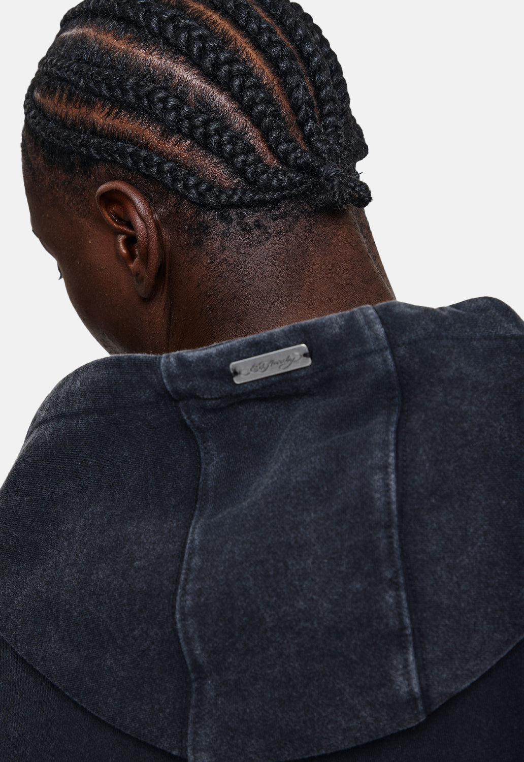 Storming New York Washed Relaxed Zip Thru Hoodie