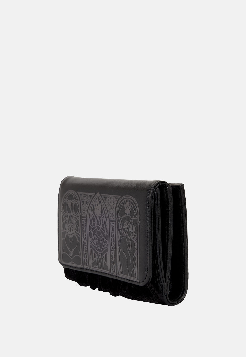 Disney Villains Stained Glass Trifold Wallet