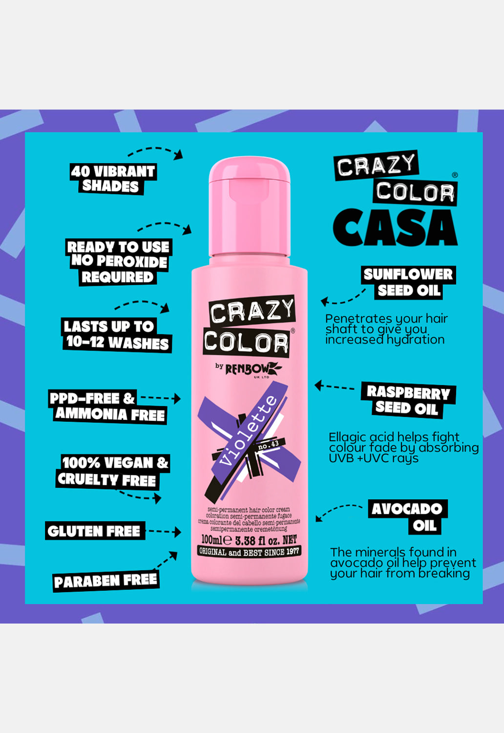 Violette Hair Dye