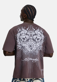 Web Skull Graphic Relax Tee
