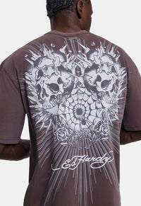 Web Skull Graphic Relax Tee