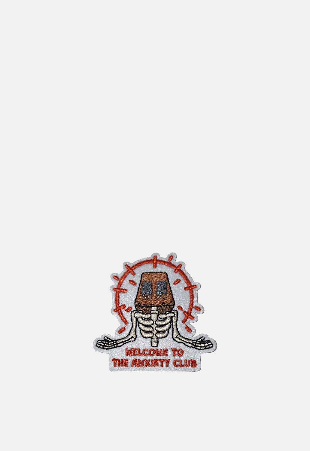 Anxiety Club Skelly Patch
