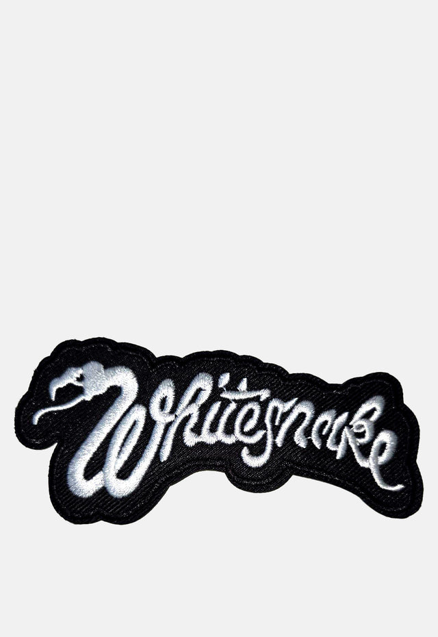 White Logo Patch