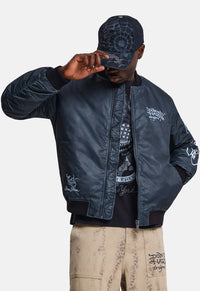 Widow Varsity Bomber Jacket
