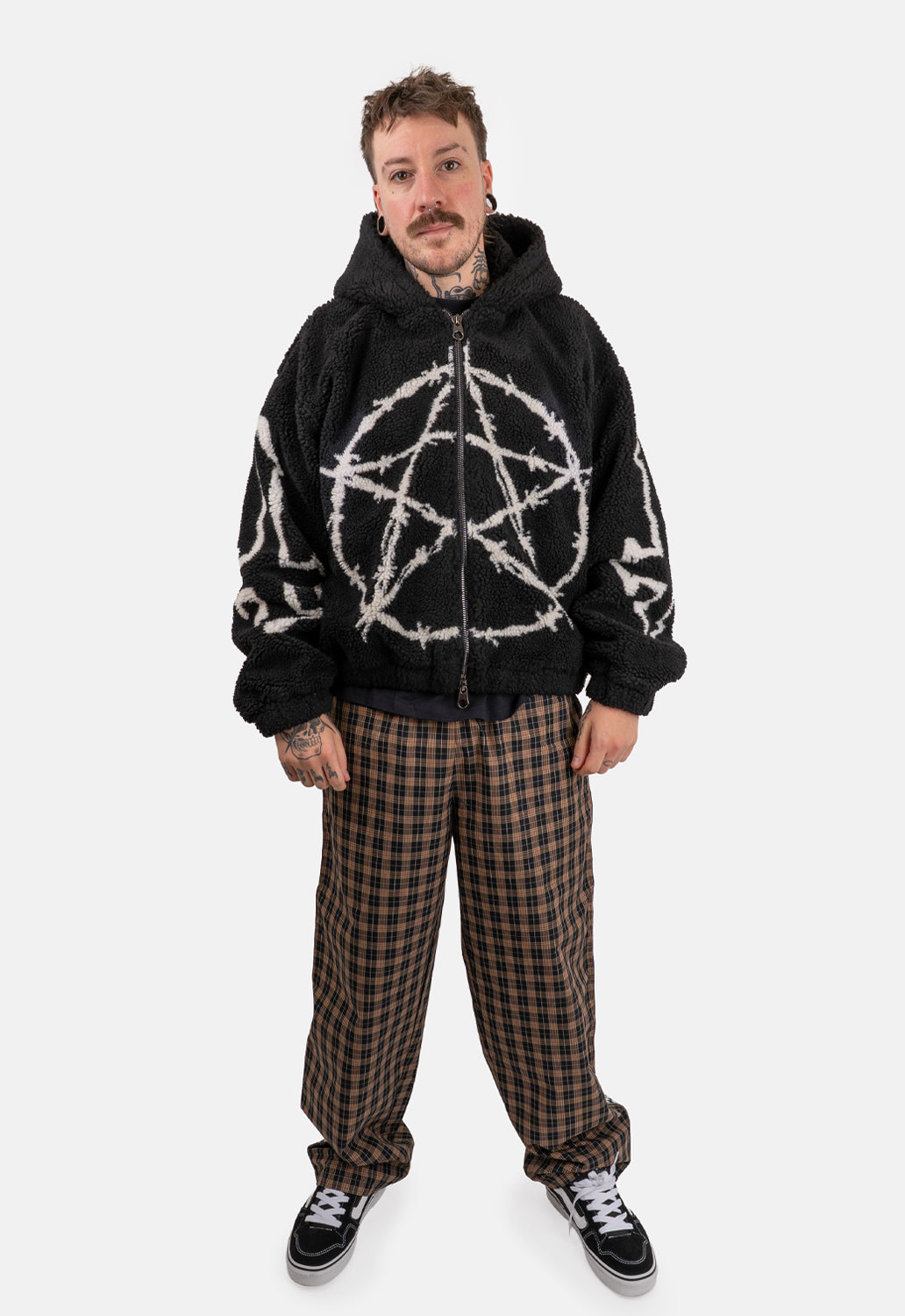 Wilder Printed Borg Hoodie