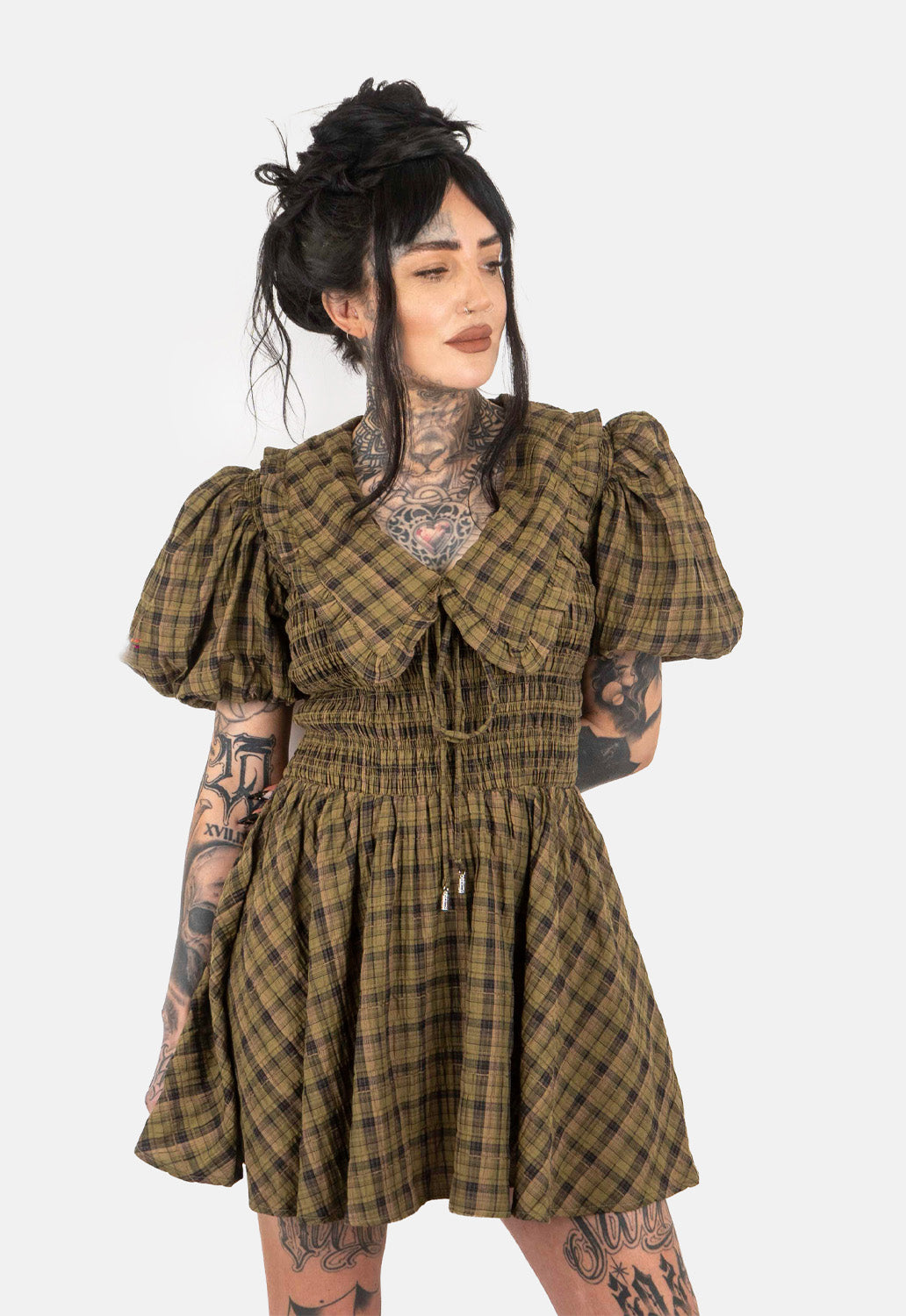 Willow Smock Puff Mini Dress