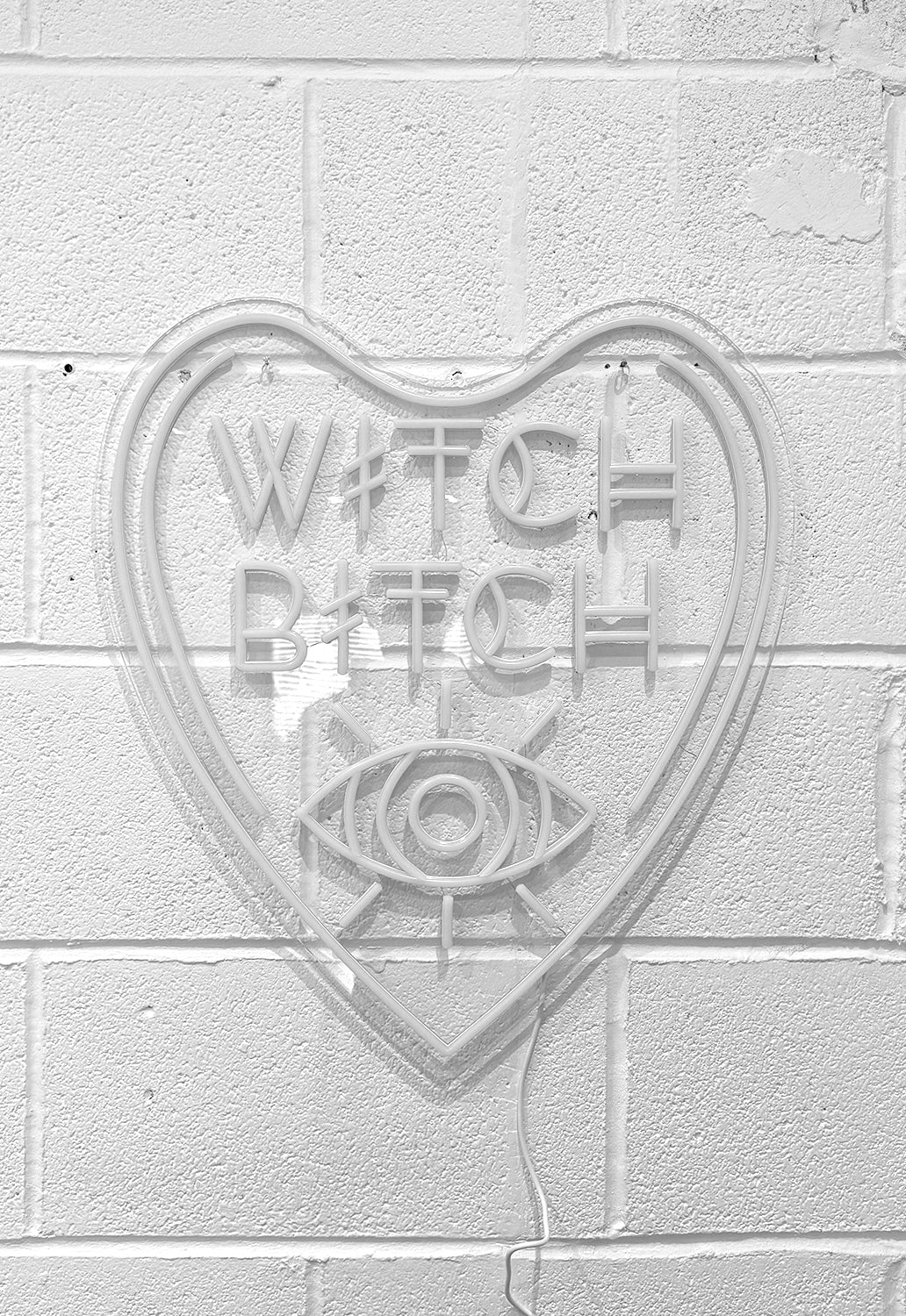 Witch Bitch Neon Wall Light