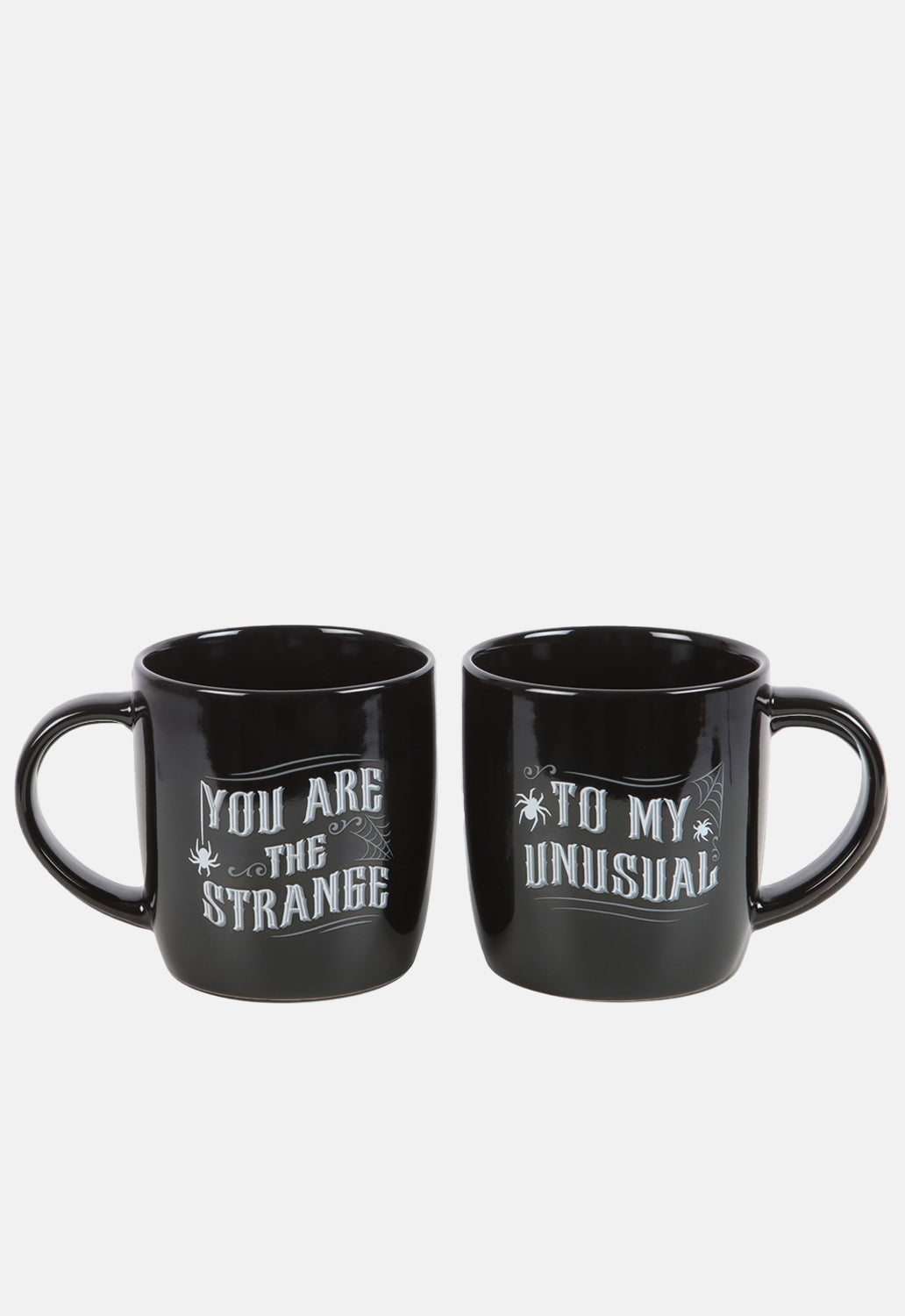Strange Unusual Couple Mug Set