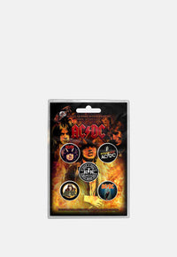 Highway To Hell Button Badge Set