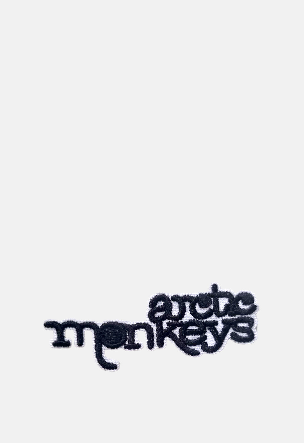 Arctic Monkeys Logo Text Patch