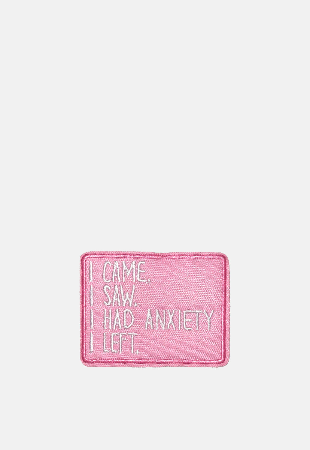 Anxiety Quote Patch