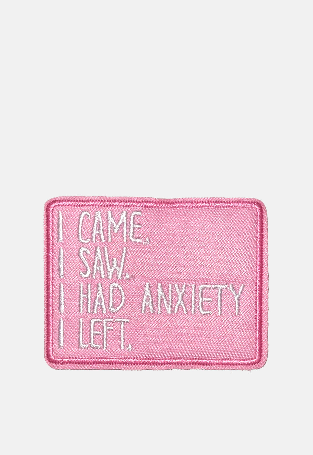 Anxiety Quote Patch