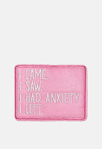 Anxiety Quote Patch