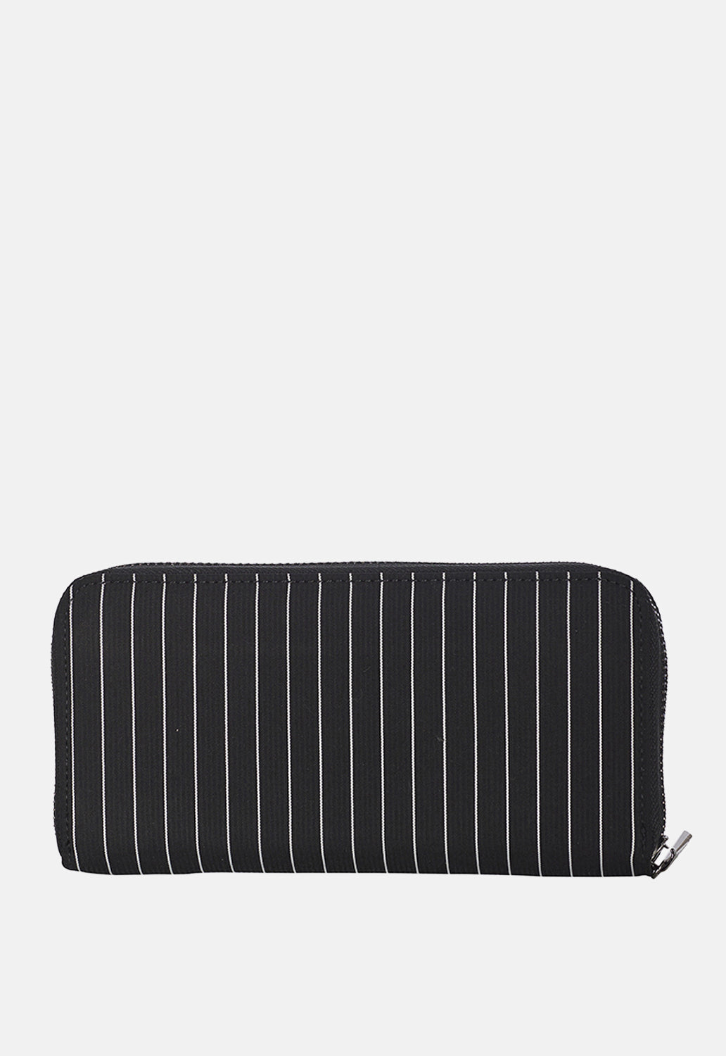 Black Core Pinstripe Wallet