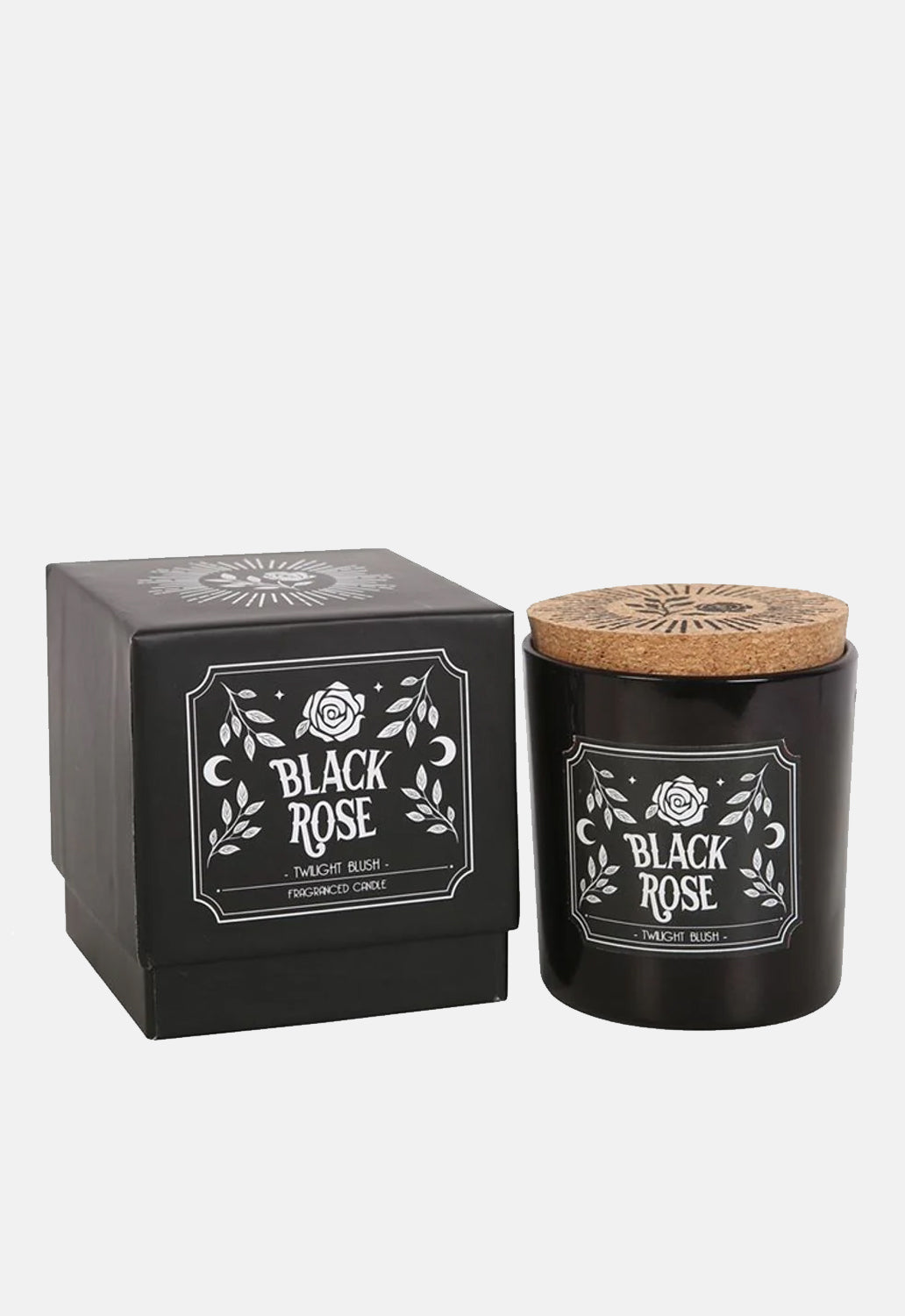 Black Rose Twilight Blush Candle