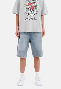 Born Wild Denim Jorts