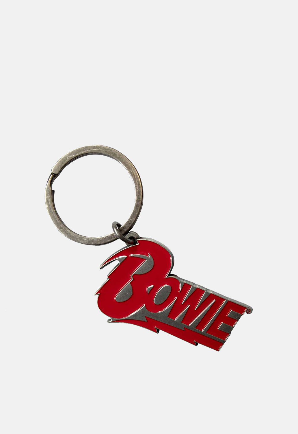 David Bowie Logo Keyring