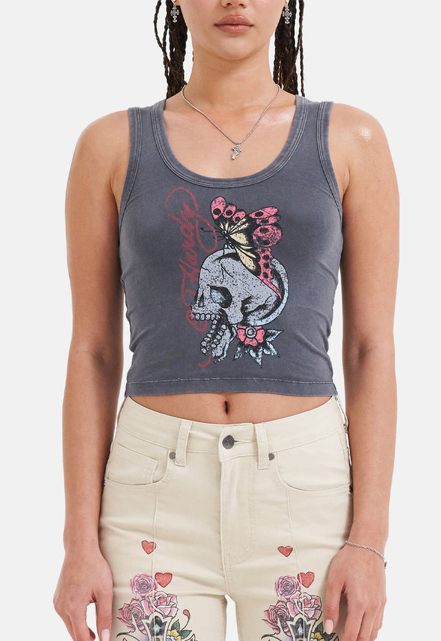 Butterfly Of Death Crop Vest