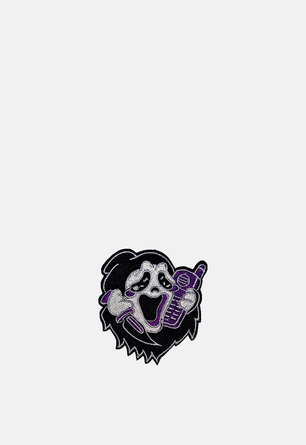 Cartoon Ghost Face Patch