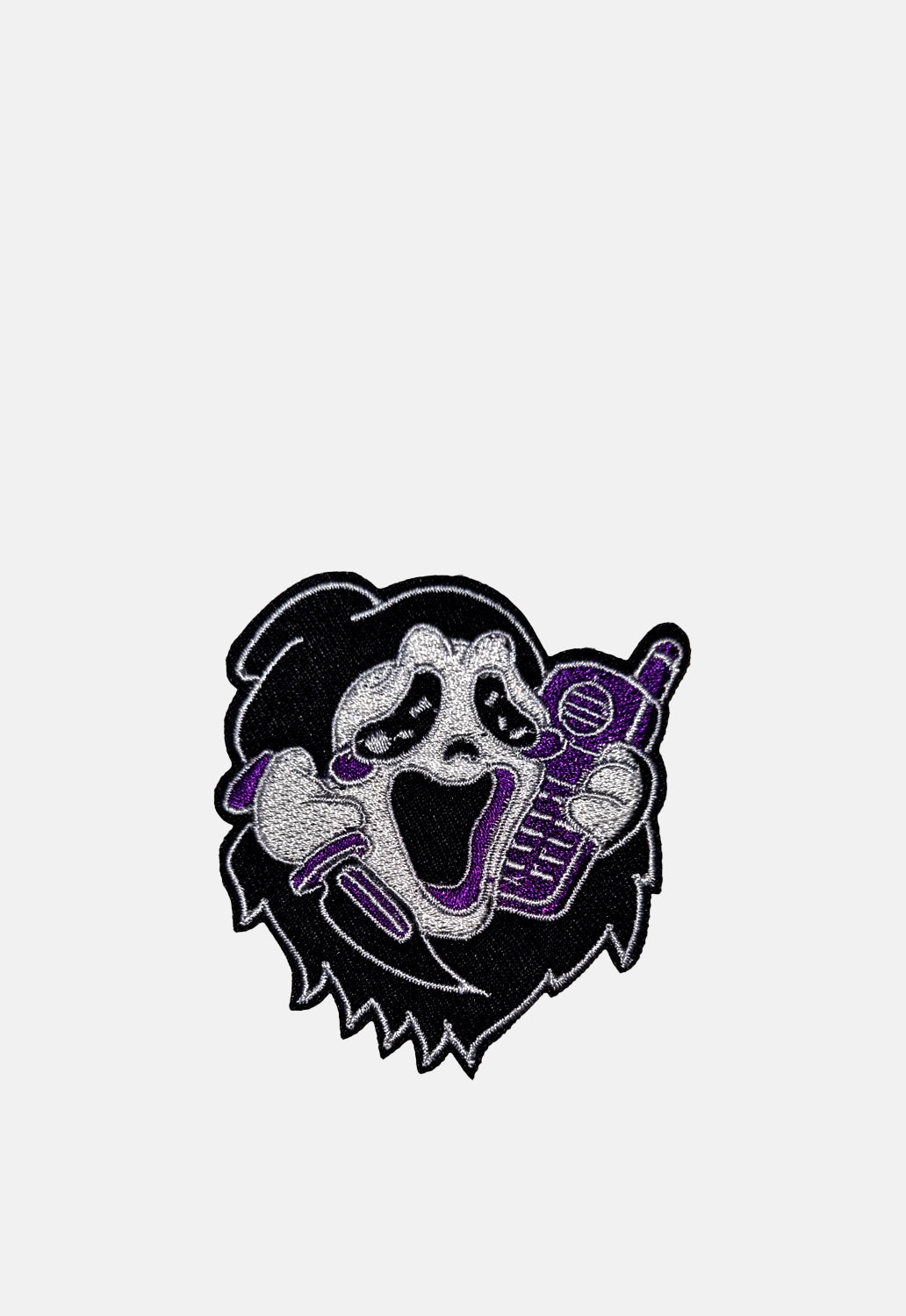 Cartoon Ghost Face Patch